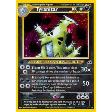 NDI 012 - Tyranitar - 1st Edition