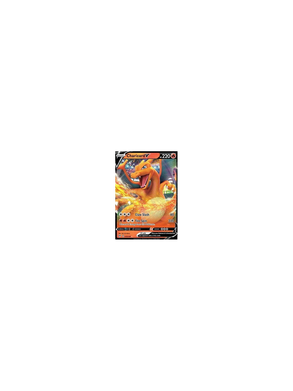 DAA 019 - Charizard V