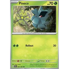 PAF 001 - Pineco - Reverse Holo PAF 001 - Pineco - Reverse Holo