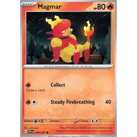 PAF 009 - Magmar - Reverse Holo