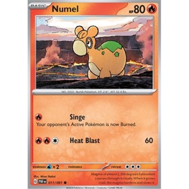 PAF 011 - Numel  - Reverse Holo