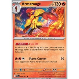 PAF 015 - Armarouge - Reverse Holo PAF 015 - Armarouge - Reverse Holo