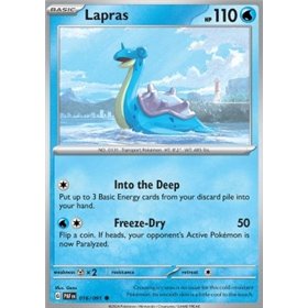 PAF 016 - Lapras - Reverse Holo PAF 016 - Lapras - Reverse Holo