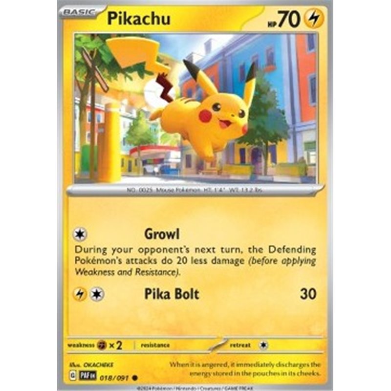 PAF 018 - Pikachu - Reverse Holo