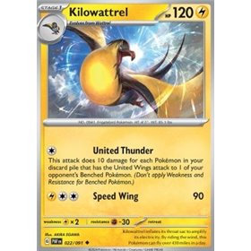 PAF 022 - Kilowattrel - Reverse Holo PAF 022 - Kilowattrel - Reverse Holo