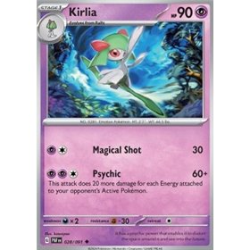 PAF 028 - Kirlia - Reverse Holo PAF 028 - Kirlia - Reverse Holo