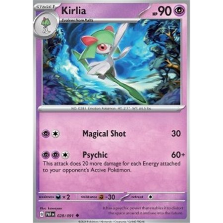 PAF 028 - Kirlia - Reverse Holo