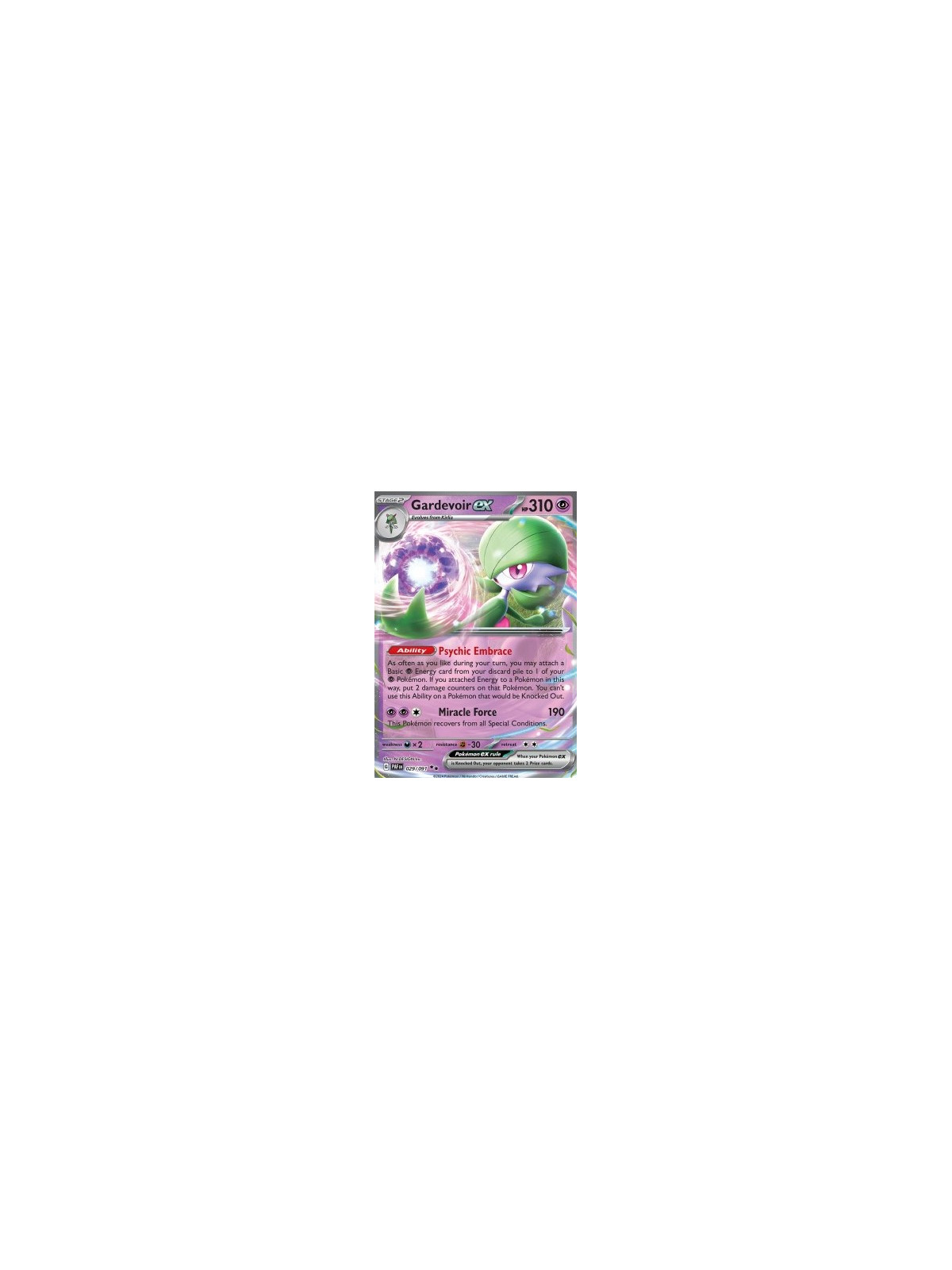 PAF 029 - Gardevoir ex
