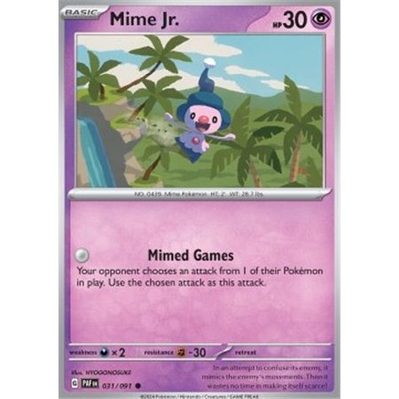 PAF 031 - Mime Jr. - Reverse Holo