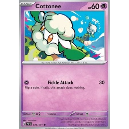 PAF 034 - Cottonee - Reverse Holo