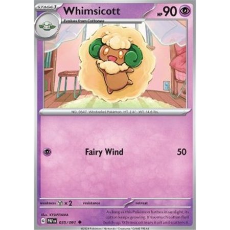 PAF 035 - Whimsicott - Reverse Holo