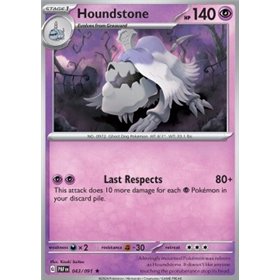 PAF 043 - Houndstone - Reverse Holo PAF 043 - Houndstone - Reverse Holo