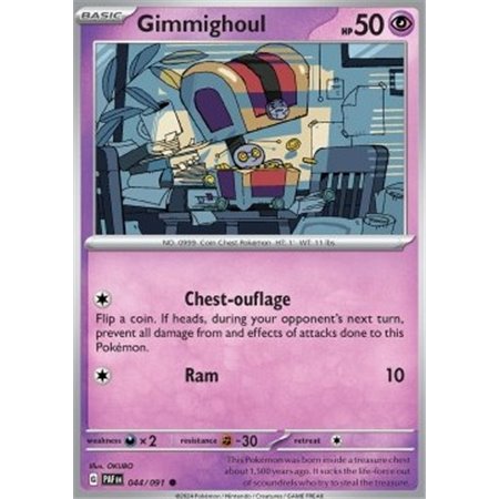 PAF 044 - Gimmighoul - Reverse Holo