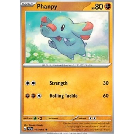 PAF 048 - Phanpy - Reverse Holo