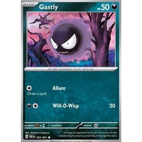 PAF 055 - Gastly - Reverse Holo PAF 055 - Gastly - Reverse Holo