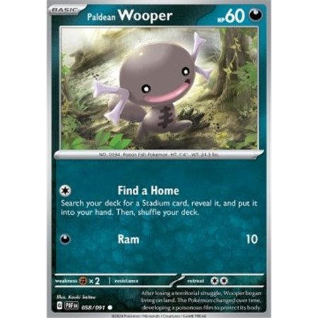 PAF 058 - Paldean Wooper