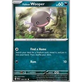 PAF 058 - Paldean Wooper - Reverse Holo PAF 058 - Paldean Wooper - Reverse Holo