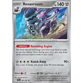 PAF 065 - Revavroom - Reverse Holo PAF 065 - Revavroom - Reverse Holo