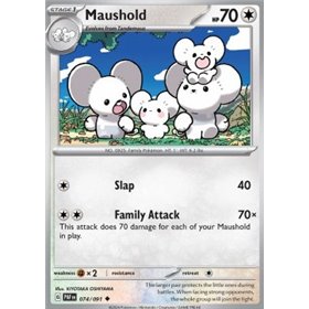 PAF 074 - Maushold - Reverse Holo PAF 074 - Maushold - Reverse Holo