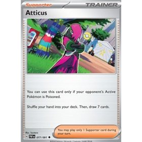 PAF 077 - Atticus - Reverse Holo PAF 077 - Atticus - Reverse Holo