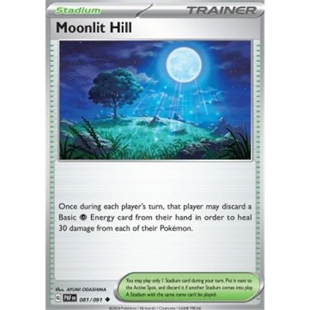 PAF 081 - Moonlit Hill - Reverse Holo