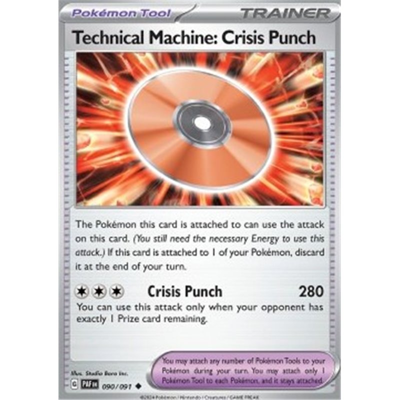 PAF 090 - Technical Machine: Crisis Punch - Reverse Holo