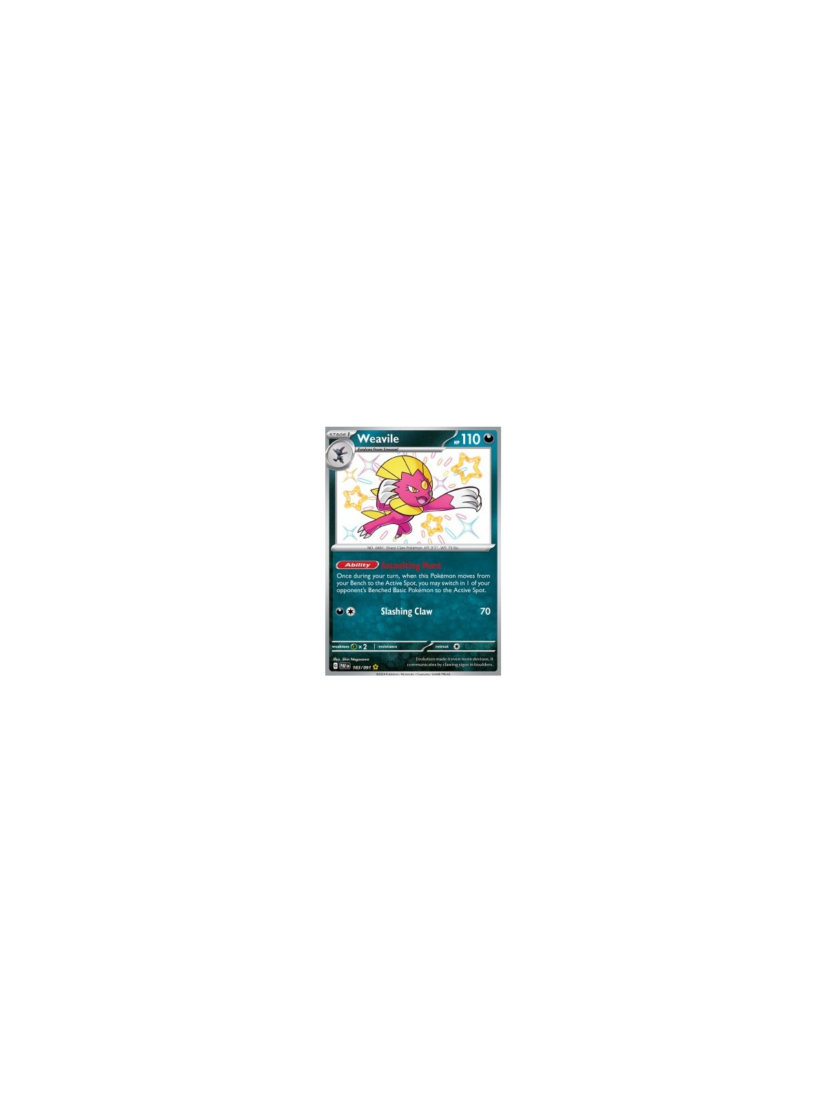 PAF 183 - Weavile