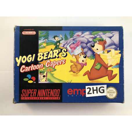Yogi Bear's Cartoon Capers (CIB)SNES Spellen met Doos SNES€ 49,95 SNES Spellen met Doos