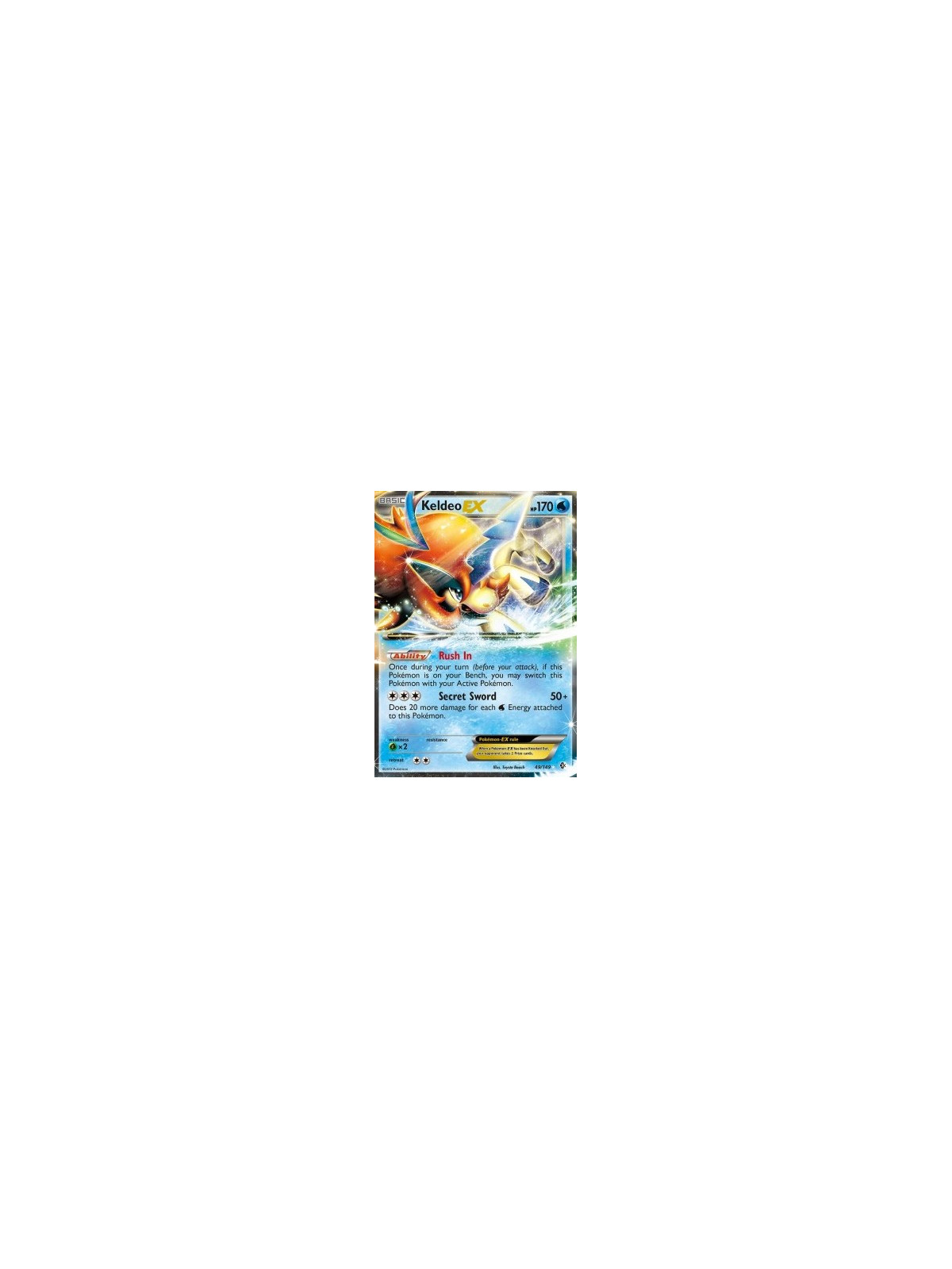 BCR 049 - Keldeo EX