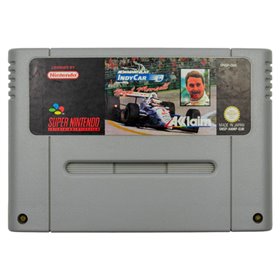 Newman Haas Indycar feat. Nigel Mansell (Game Only) - SNES Newman Haas Indycar feat. Nigel Mansell (Game Only) - SNES