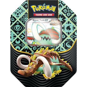 Pokémon - Paldean Fates - Great Tusk ex Tin Pokémon - Paldean Fates - Great Tusk ex Tin