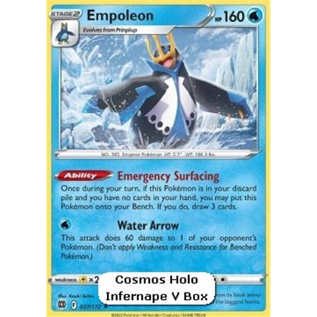 BRS 037 - Empoleon - Cosmo Holo