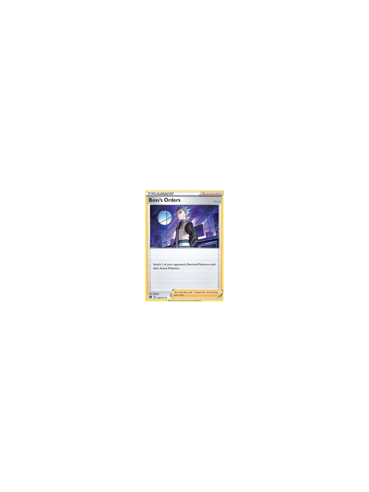 BRS 132 - Boss's Orders - Holo