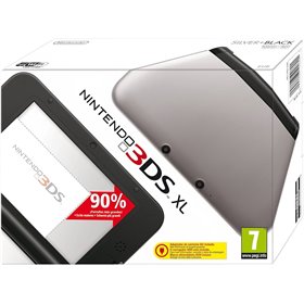 Nintendo 3DS XL Silver & Black Boxed