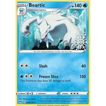 DAA 049 - Beartic - Snow Stamp