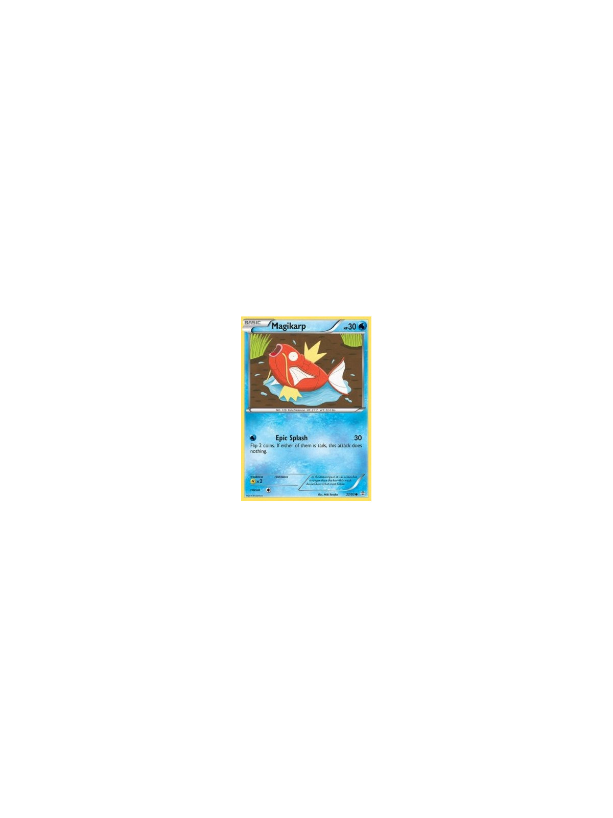 GEN 022 - Magikarp - Reverse Holo