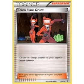 GEN 073 - Team Flare Grunt - Reverse Holo