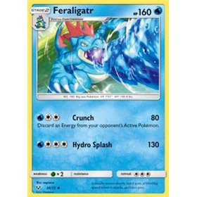 SLG 020 - Feraligatr - Reverse Holo SLG 020 - Feraligatr - Reverse Holo