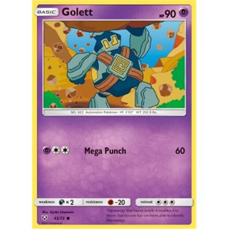 SLG 043 - Golett - Reverse Holo