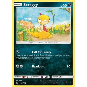 SLG 050 - Scraggy - Reverse Holo