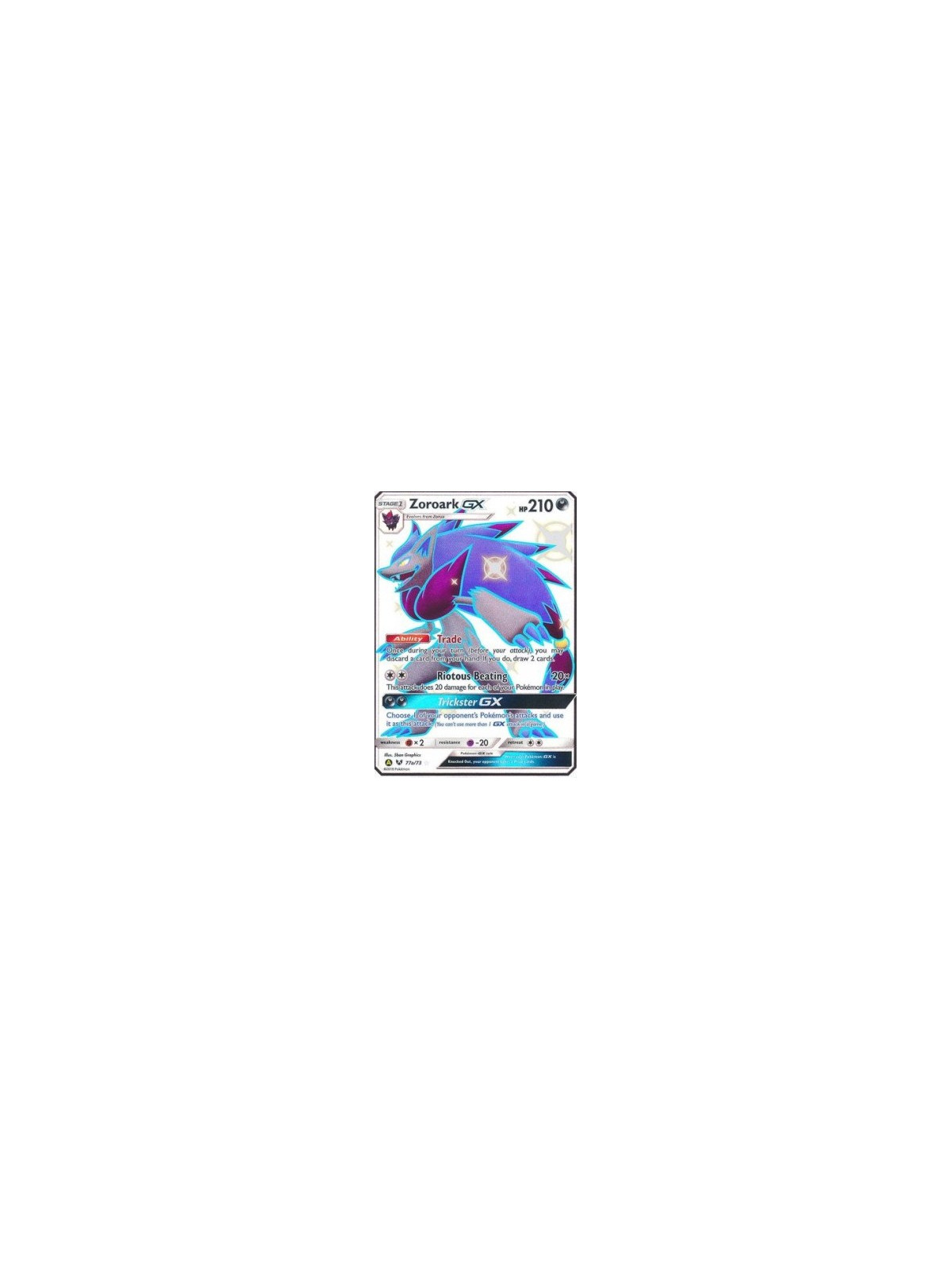 Zoroark GX (SLG 077a)