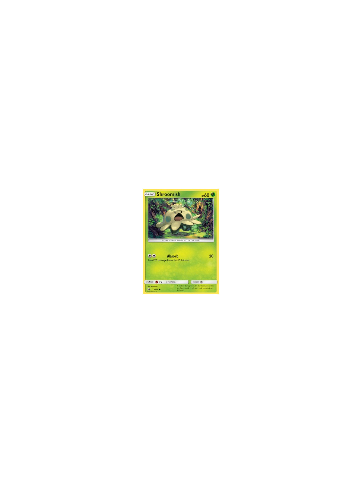 SLG 004 - Shroomish - Reverse Holo