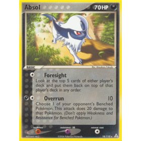 HP 018 - Absol HP 018 - Absol