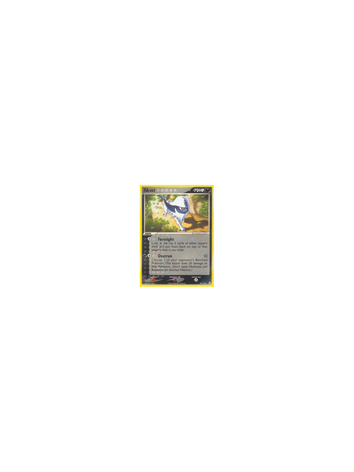 HP 018 - Absol