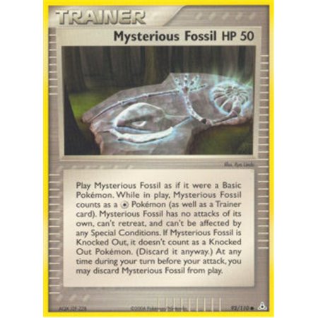 HP 092 - Mysterious Fossil