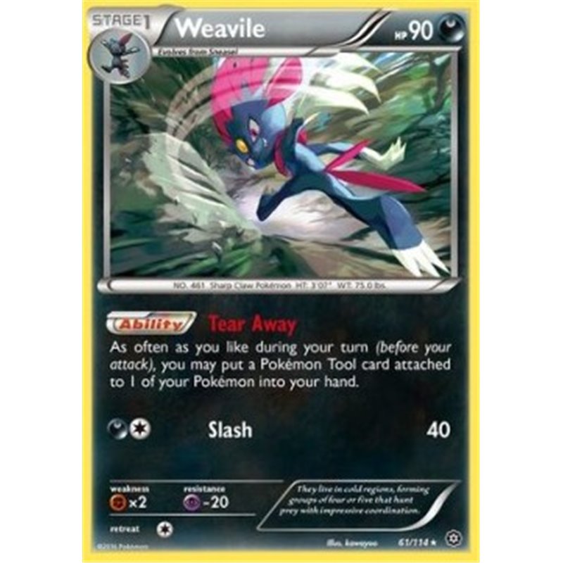STS 061 - Weavile - Reverse Holo