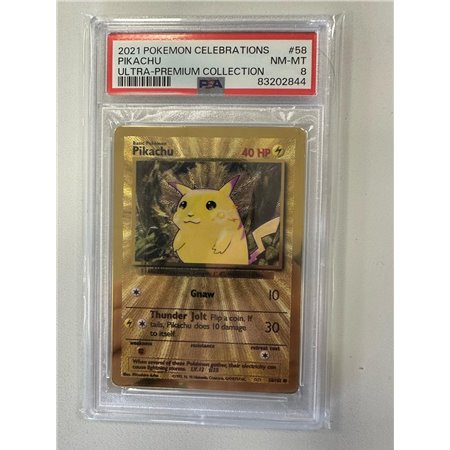 PSA - CELBS 58 - Pikachu Metal Card (8)