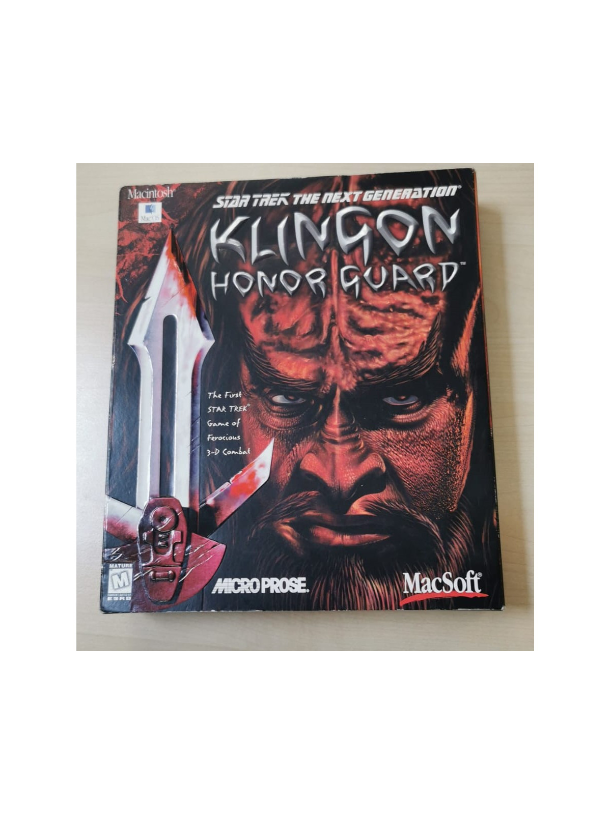 Star Trek The Next Generation Kingon Honor Guard game