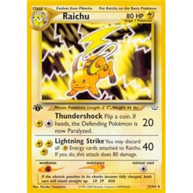 NR 021 - Raichu NR 021 - Raichu