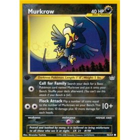 NR 046 - Murkrow NR 046 - Murkrow
